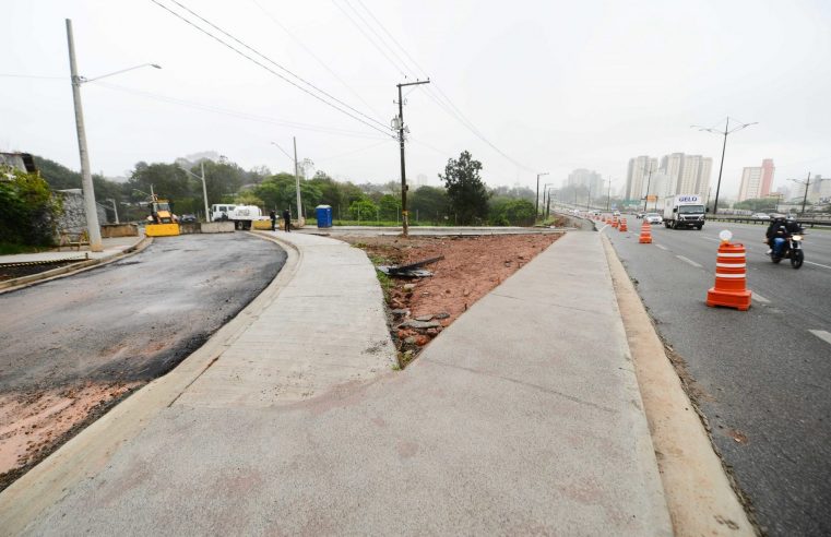 EM SÃO BERNARDO, CONSTRUÇÃO DE NOVO ACESSO AO BAIRRO PLANALTO NO KM 19 DA ANCHIETA ENTRA NA FASE FINAL