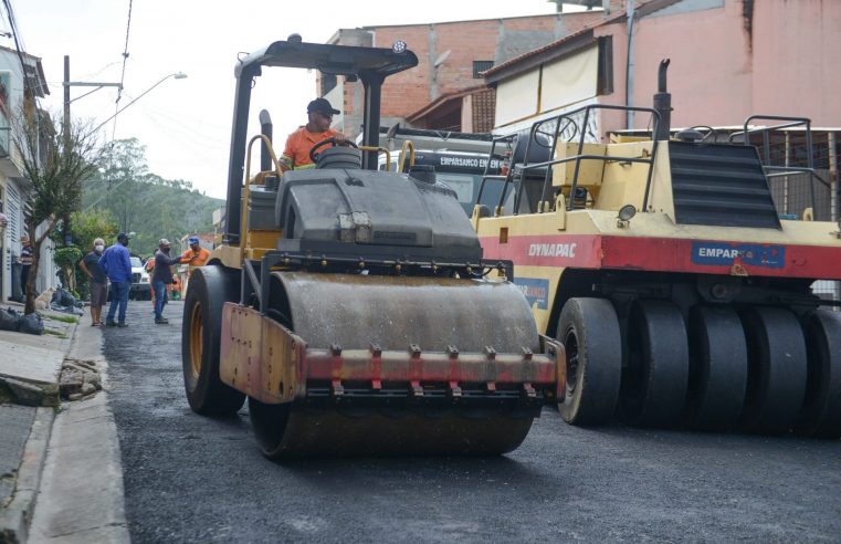 SÃO BERNARDO INICIA PAVIMENTAÇÃO DO JARDIM DAS OLIVEIRAS