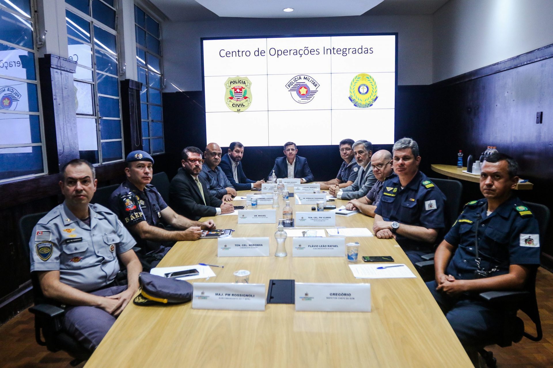 SÃO BERNARDO PREPARA NOVAS OPERAÇÕES INTEGRADAS ENTRE GCM E AS POLÍCIAS CIVIL E MILITAR