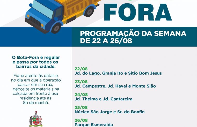 OPERAÇÃO BOTA-FORA SBC 22/8 a 26/8