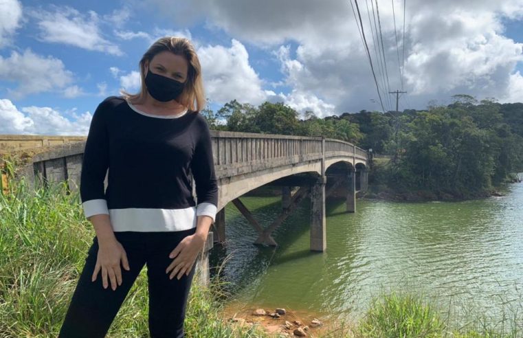 DEPUTADA CARLA MORANDO DESTACA RESTAURAÇÃO DA PONTE SOBRE O RIO PEQUENO EM SÃO BERNARDO