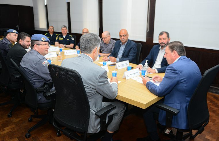 FORÇAS POLICIAIS SE REÚNEM EM SBC PARA PLANEJAR SEGURANÇA DO BRAZILIAN FEST SHOW E DAS ELEIÇÕES