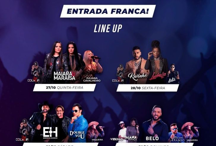 BRAZILIAN FEST SHOW DIVULGA PONTOS DE RETIRADA DE PULSEIRA DE IDENTIFICAÇÃO PARA ENTRADA NO EVENTO