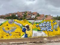 ARTISTA FAZ GRAFFITI EM HOMENAGEM A RICHARLISON, TV São Bernardo - Notícias de São Bernardo do Campo - TVSBC