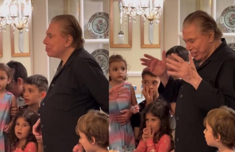 SILVIO SANTOS COMEMORA 92 ANOS AO LADO DE SUA FAMÍLIA