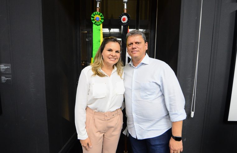 CARLA MORANDO REALIZA A 1ª AUDIÊNCIA DE UM DEPUTADO DO ABC COM TARCÍSIO DE FREITAS E TRAZ RESULTADO EFETIVO