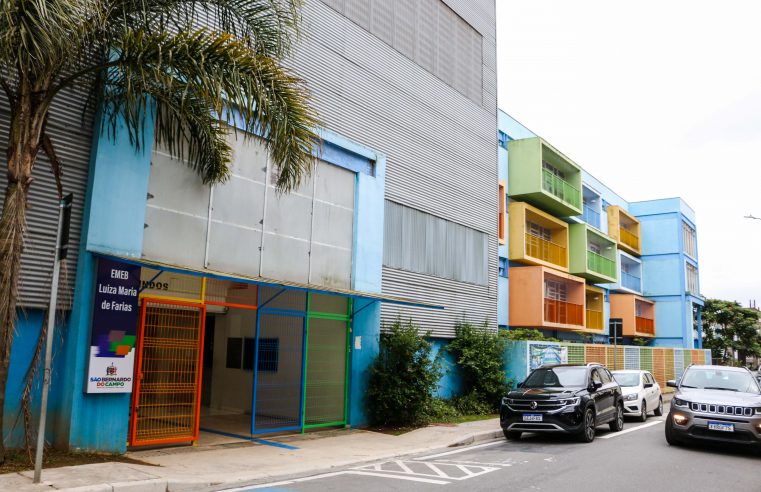 PREFEITO ORLANDO MORANDO ANUNCIA AMPLIAÇÃO DA EMEB LUIZA MARIA DE FARIAS 