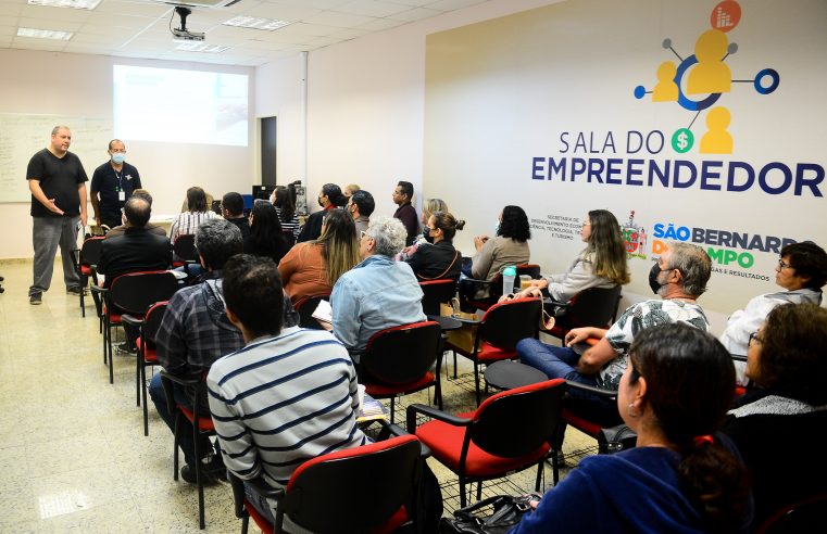 EM PARCERIA COM O SEBRAE, SÃO BERNARDO ABRE180 VAGAS DE CURSOS DE EMPREENDEDORISMO