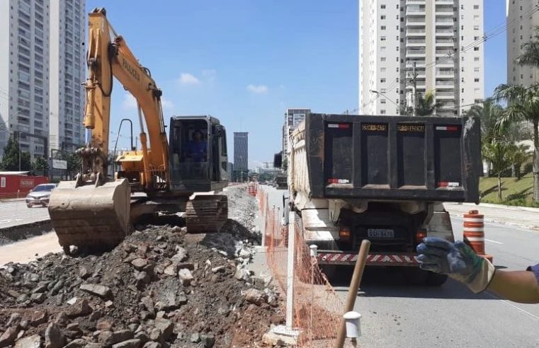 AVENIDA LAURO GOMES SERÁ PARCIALMENTE INTERDITADA PARA OBRAS DO BRT-ABC