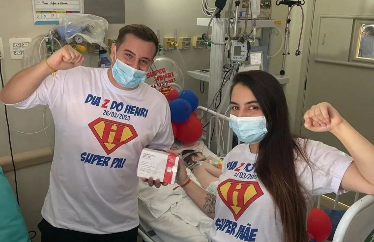 PEQUENO HENRI DE SÃO BERNARDO RECEBE A MEDICAÇÃO MAIS CARA DO MUNDO HOJE