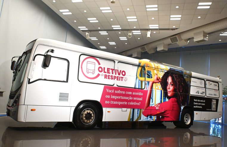 MERCEDES-BENZ DO BRASIL E PARCEIROS CRIAM CAMPANHA PARA DENÚNCIA E PROTEÇÃO CONTRA ASSÉDIO E IMPORTUNAÇÃO SEXUAL DE MULHERES NO TRANSPORTE COLETIVO