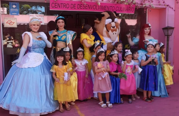 MAIS UM CHÁ DE PRINCESAS ACONTECERÁ NA CONFEITARIA DO BAIRRO ASSUNÇÃO