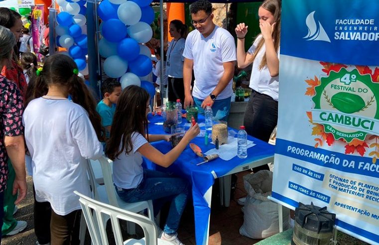 FESTIVAL DO CAMBUCI: EDUCAÇÃO E OFICINAS GRATUITAS EM SÃO BERNARDO DO CAMPO