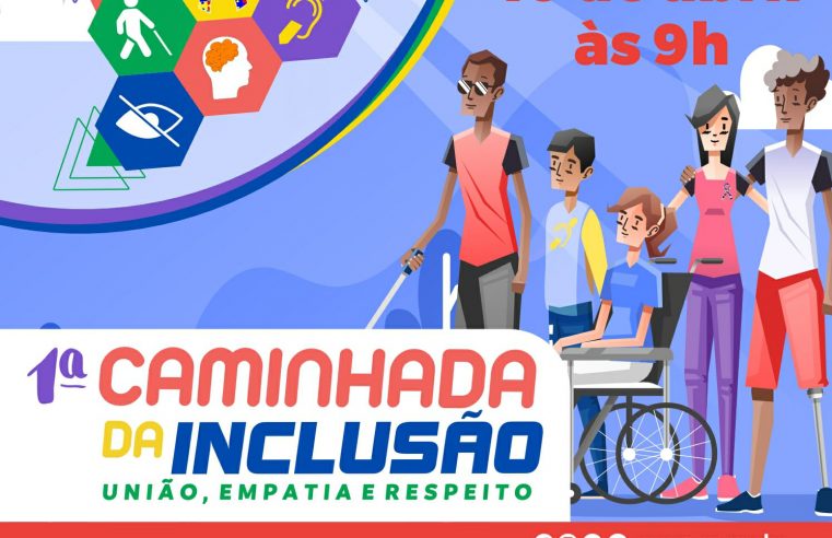 MAUÁ PROMOVE 1ª CAMINHADA DA INCLUSÃO