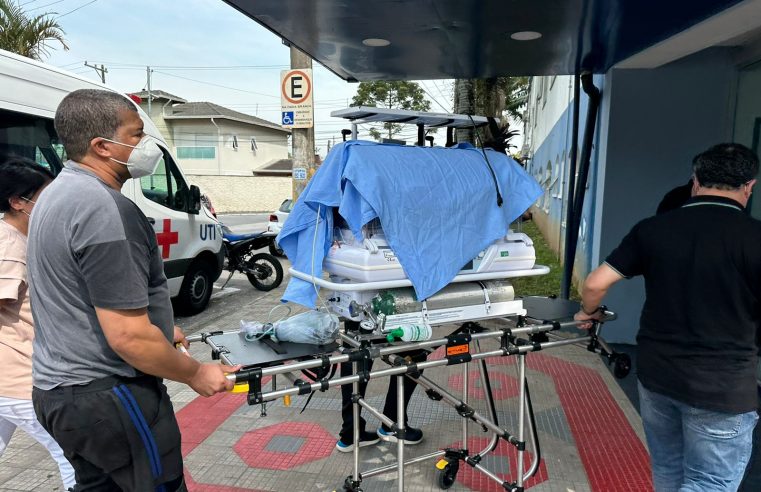 EM RIBEIRÃO PIRES, RECÉM-NASCIDO É RESGATADO APÓS SER ABANDONADO EM TERRENO