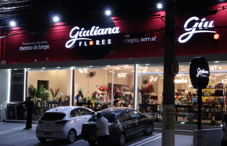 GIULIANA FLORES INAUGURA NOVA LOJA NA AVENIDA KENNEDY EM SÃO BERNARDO