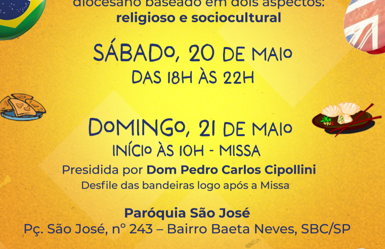 FESTA DAS NAÇÕES CHEGA À SÃO BERNARDO DO CAMPO COM CULTURA E GASTRONOMIA INTERNACIONAL