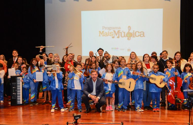 PROJETO MAIS MÚSICA CHEGA ÀS ESCOLAS MUNICIPAIS DE SÃO BERNARDO BENEFICIANDO 1.050 ALUNOS