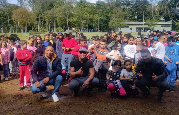 JOVENS BOMBEIROS DE SÃO BERNARDO EXIBEM HABILIDADES EM EVENTO NA CHÁCARA SILVESTRE