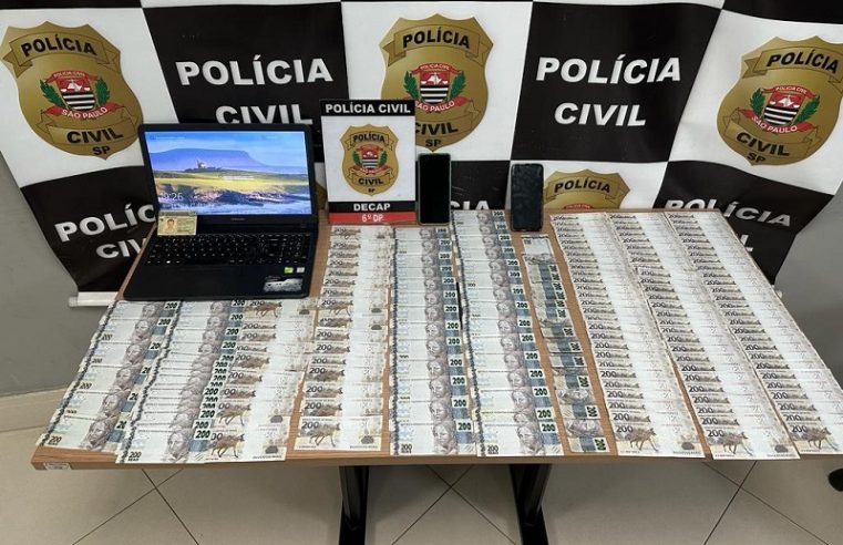 POLÍCIA CIVIL APREENDE MAIS DE R$ 33 MIL EM NOTAS FALSAS NA ÁREA CENTRAL DE SP