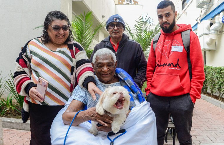 SÃO BERNARDO PERMITE VISITA DE PETS A PACIENTES INTERNADOS