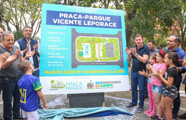 PREFEITO ORLANDO MORANDO ANUNCIA PRAÇA-PARQUE NO JARDIM HOLLYWOOD