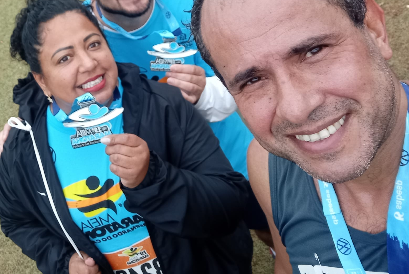 TRANSPLANTADA E IRMÃO DOADOR CELEBRAM VIDA NA 19° MEIA MARATONA DE SÃO BERNARDO