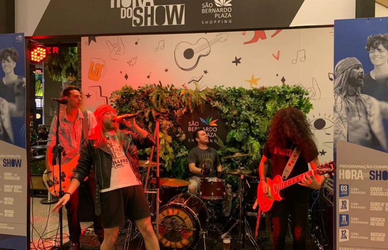 GRATUITO: HORA DO SHOW NO SÃO BERNARDO PLAZA TRAZ COVERS DE THE BEATLES, BON JOVI E CHARLIE BROWN JR.