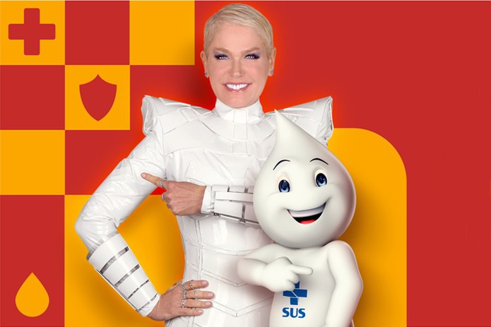 XUXA E ZÉ GOTINHA SE UNEM EM CAMPANHA DE MULTIVACINAÇÃO DO GOVERNO FEDERAL