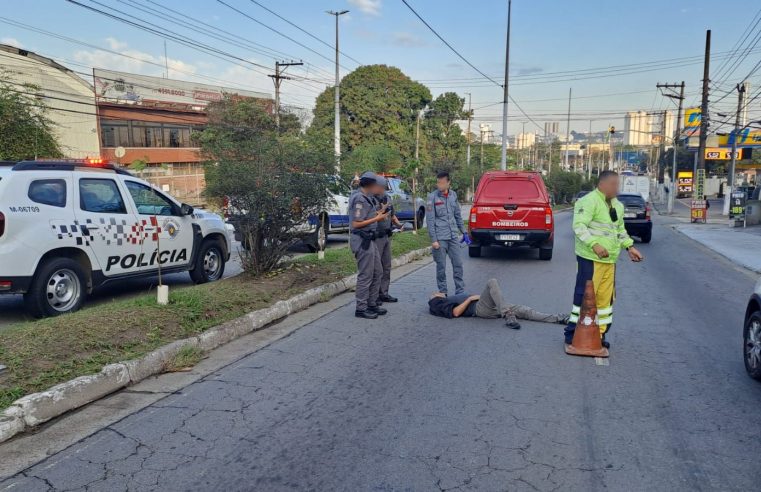 APÓS BRIGA DE TRÂNSITO, HOMEM É ARRASTADO POR 200 METROS NA AVENIDA PIRAPORINHA