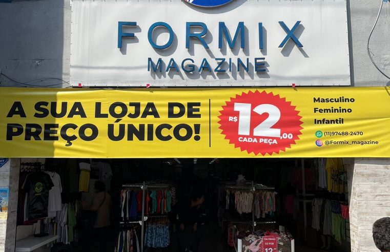 FORMIX MAGAZINE NA MARECHAL TEM NOVIDADES AO PREÇO ÚNICO DE R$12,00