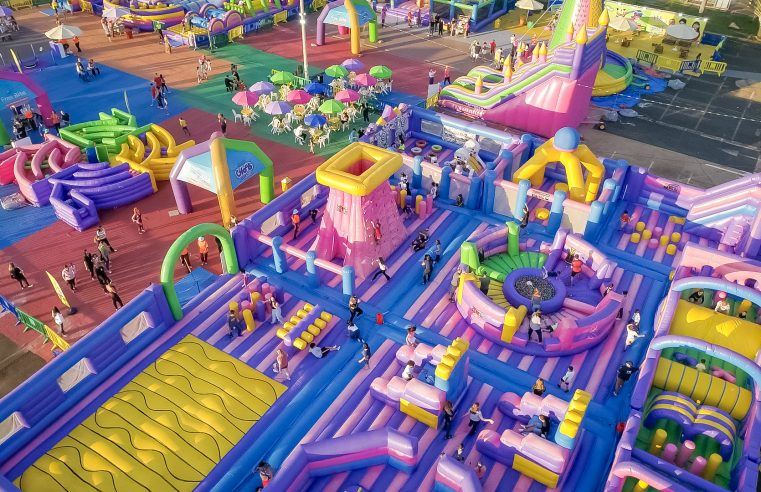 PARKSHOPPING SÃO CAETANO RECEBE O MAIOR PARQUE TEMÁTICO DE INFLÁVEIS DA AMÉRICA LATINA