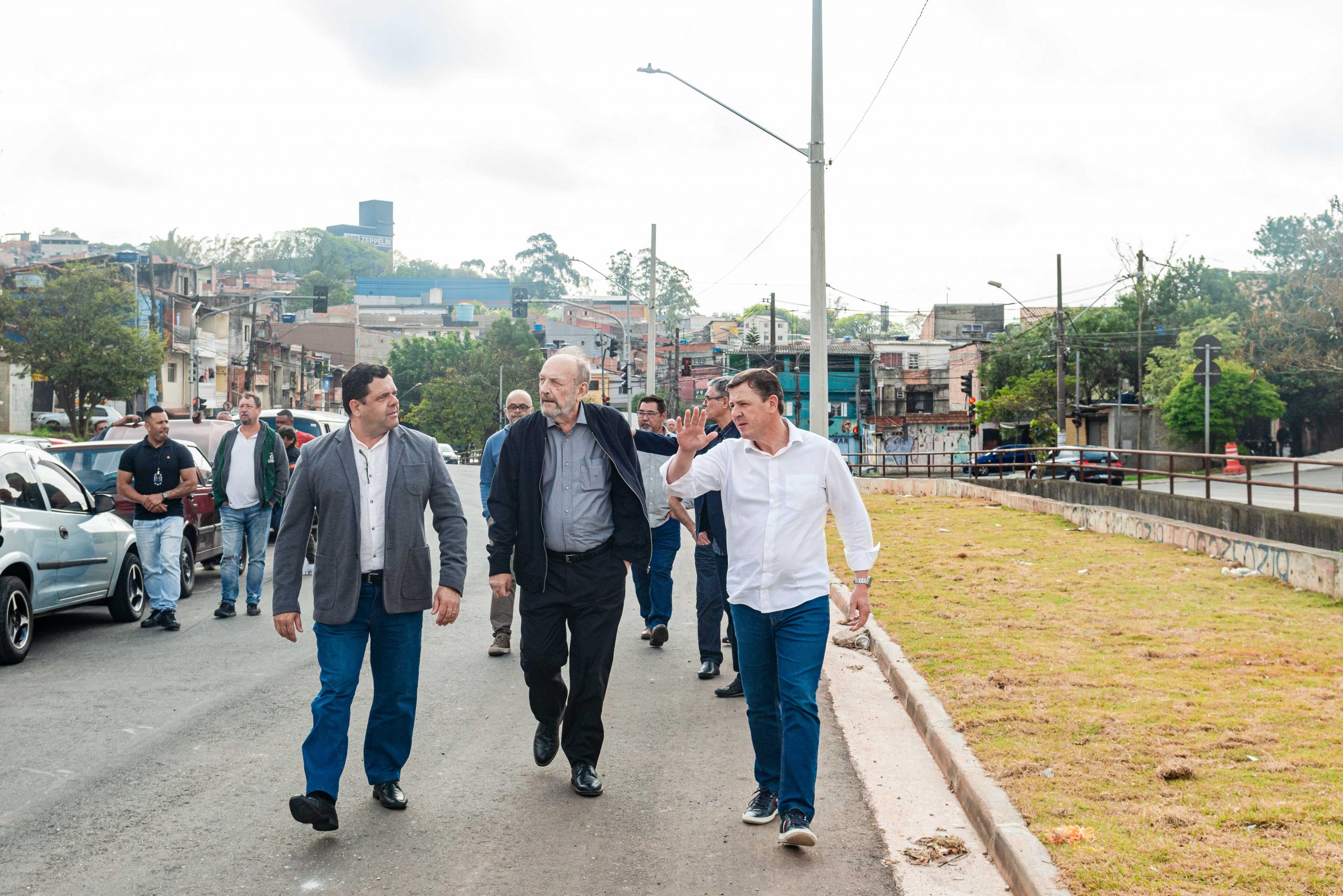 EM SÃO BERNARDO, OBRAS DE PROLONGAMENTO DA AV. JUSCELINO KUBITSCHEK ENTRAM EM FASE DE CONCLUSÃO