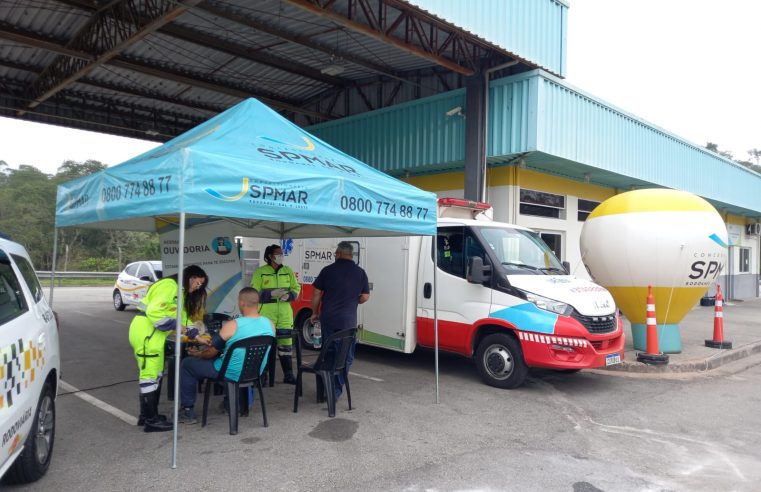 SPMAR REALIZA AÇÃO DE SAÚDE NO TRECHO LESTE DO RODOANEL