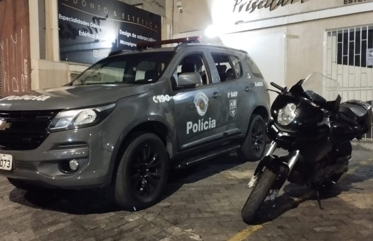 6º BAEP PRENDE INDIVÍDUO COM MOTOCICLETA DE ALTA CILINDRADA ROUBADA EM MAUÁ