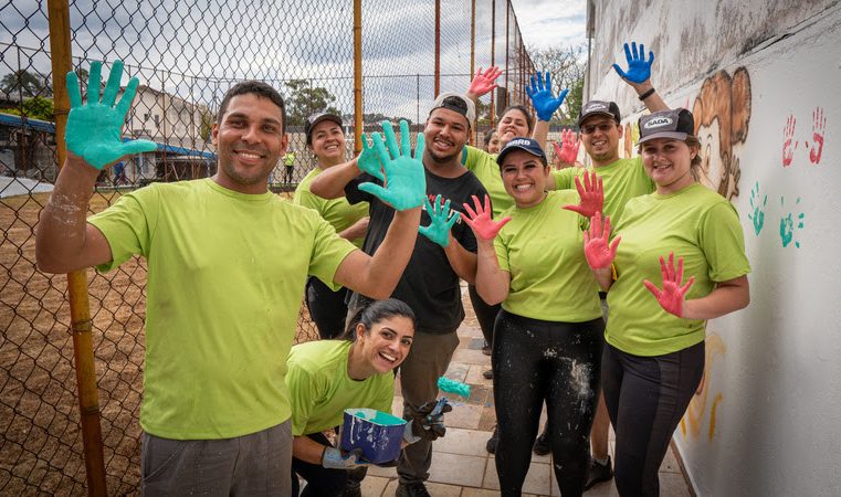 GRUPO SADA PROMOVEU INICIATIVAS DE VOLUNTARIADO EM PROL DA COMUNIDADE