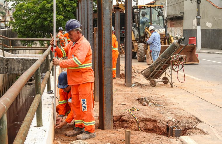PREFEITO ORLANDO MORANDO AUTORIZA OBRAS DE PONTILHÃO NA AV. JUSCELINO KUBITSCHEK