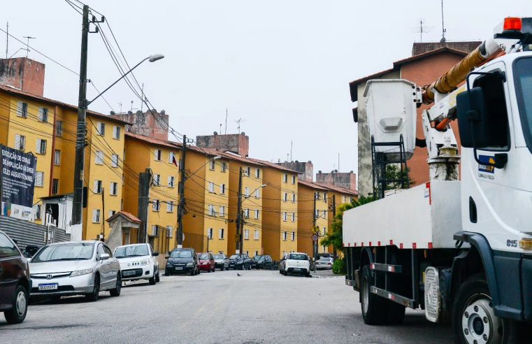 SEIS BAIRROS DO COOPERATIVA RECEBEM NOVA ILUMINAÇÃO PELO PROGRAMA MAIS LUZ EM SÃO BERNARDO