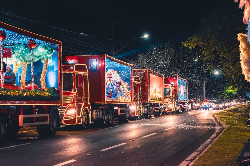 CARAVANA DE NATAL DA COCA-COLA CHEGA À SÃO BERNARDO NO DIA 14 DE NOVEMBRO