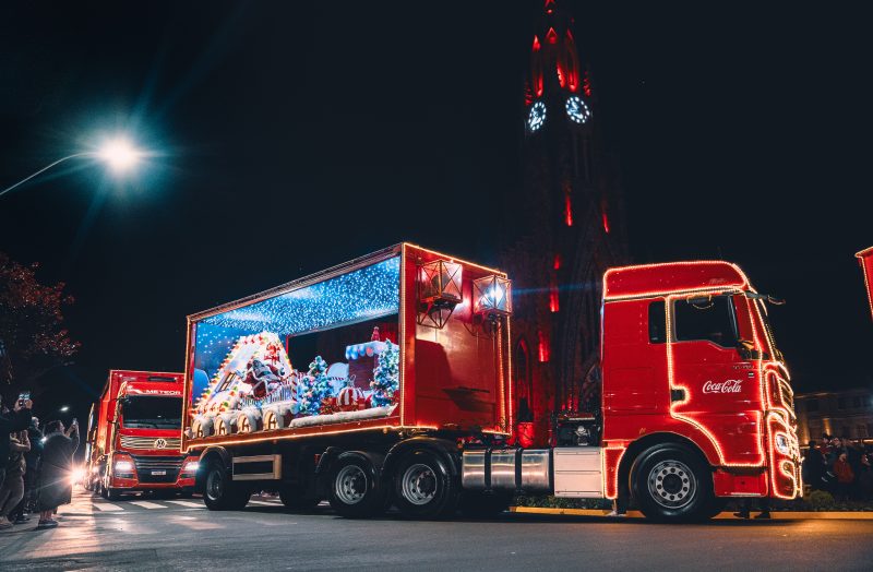 CARAVANA DE NATAL DA COCA-COLA CHEGA À SÃO BERNARDO NO DIA 14 DE NOVEMBRO