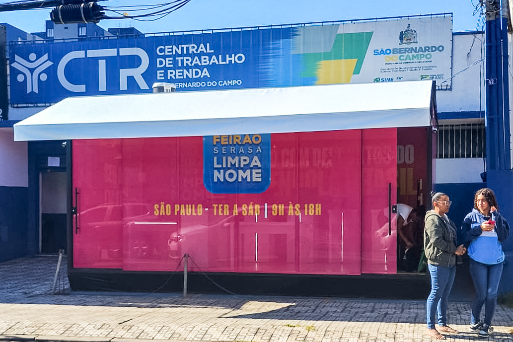 SÃO BERNARDO É CASA DO FEIRÃO LIMPA NOME DA SERASA