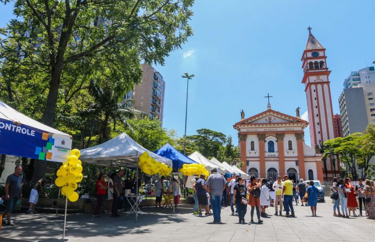 FEIRÃO NA PRAÇA DA MATRIZ DÁ VISIBILIDADE À SEMANA DO EMPREENDEDORISMO DE SÃO BERNARDO