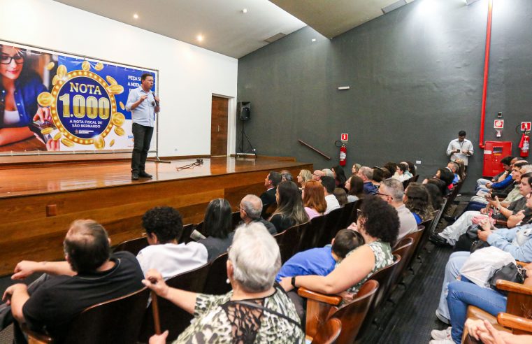 SÃO BERNARDO PREMIA 91 PESSOAS NO ÚLTIMO SORTEIO DO ANO DO NOTA 1.000