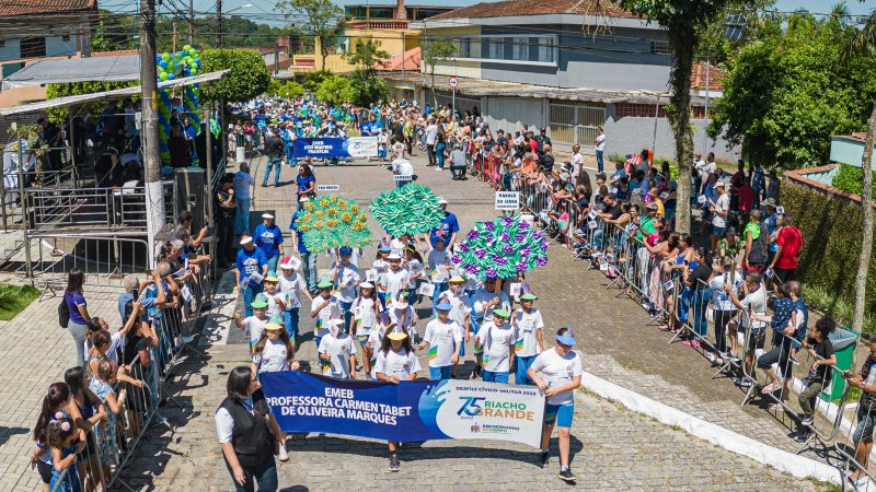 SÃO BERNARDO CELEBRA 75 ANOS DO RIACHO GRANDE COM DESFILE CÍVICO-MILITAR