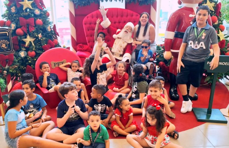 GOLDEN SQUARE PROMOVE SESSÃO DE NATAL INCLUSIVA PARA CRIANÇAS AUTISTAS