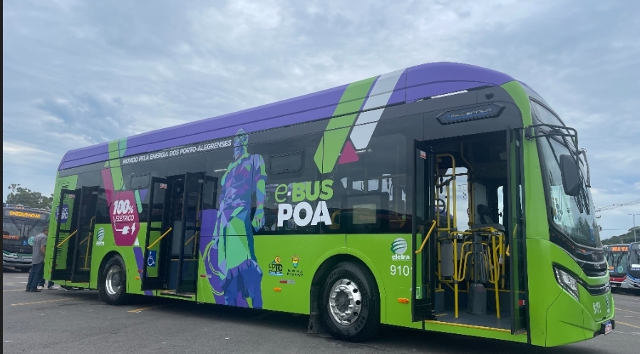 PRODUZIDO EM SÃO BERNARDO, E-BUS ELÉTRICO DA ELETRA COMEÇARÁ A CIRCULAR EM PORTO ALEGRE EM 2024