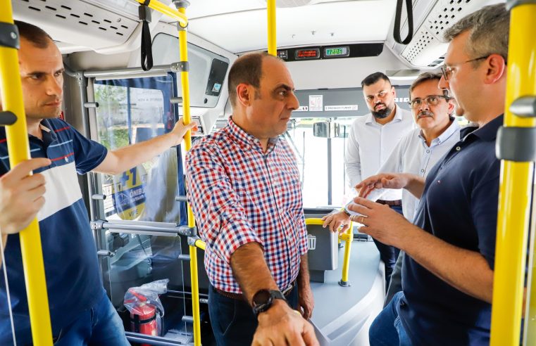 SÃO CAETANO RENOVA FROTA DO TRANSPORTE MUNICIPAL COM SEIS ÔNIBUS 0 KM, ACESSÍVEIS, COM AR-CONDICIONADO E WI-FI