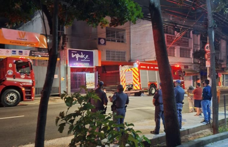 INCÊNDIO NO MINI MERCADO EXTRA NO NOVA PETRÓPOLIS