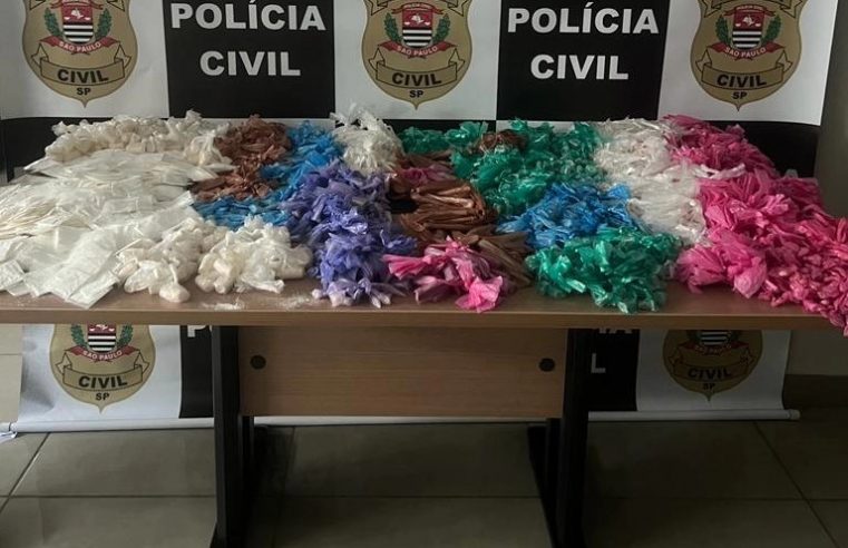 HOMEM PRESO E MAIS DE 5 MIL DROGAS APREENDIDAS EM SÃO BERNARDO