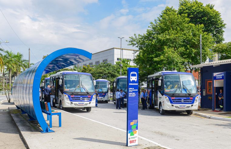 SÃO BERNARDO ENTREGA 10 MICRO-ÔNIBUS EM NOVA ETAPA DA RENOVAÇÃO DA FROTA MUNICIPAL